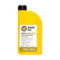 GANS OIL Gold 0W20, 1л GO020001G
